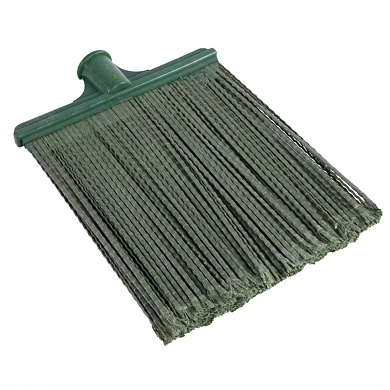 Метла полипропиленовая, 270х260мм, плоская распушенная, б/черенка (63207) СИБРТЕХ