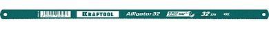 Полотно ножовочное по металлу, Bi-Metal, 32TPI, 300мм, гибкое "Alligator-32" (15942-32) KRAFTOOL