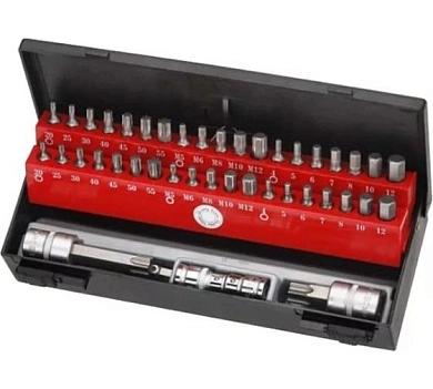 Набор бит HEX, TorxTR, 44пр. (4441CT) FORCE