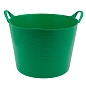 Ведро гибкое сверхпрочное, 40 л, зеленое (67506) СИБРТЕХ фото2