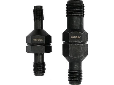 Набор метчиков для восстанов. свечных отверстий M10x1; M12x1,25; M14x1,5; M18x1,5 (YT-17697) YATO