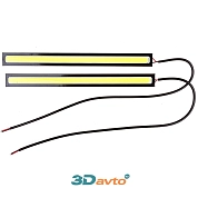 Ходовые огни 12V 1 COB диод (~170*3*15мм) 2шт (S01501033) SKYWAY