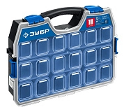Органайзер пластиковый со съемными лотками, 462х365х92мм, АМУР-11 (38042-11) ЗУБР