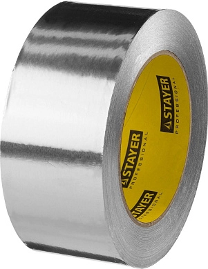 Лента клеящая алюминиевая 50мм/50м, 50мкм "Professional" (12268-50-50) STAYER
