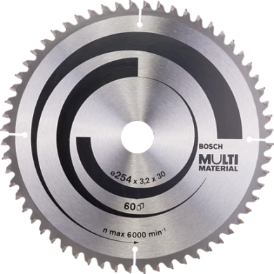 Диск пильный 254х30х60 Multi Material (2 608 640 449) BOSCH