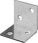 Уголок мебельный широкий УМШ-1.5, 25х25х25x1.5мм, белый цинк, (31034-25) ЗУБР фото3