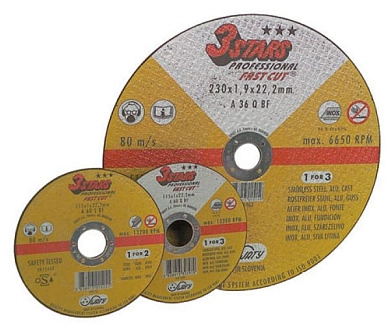 Круг отрезной 350х3.2х25.4 мм для металла (315433) SWATY 3STARS