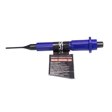 Выколотка d2.0мм L125мм, c защитной рукояткой (F-6042140Q) Forsage