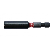 Держатель магнитный для бит 1/4" 60мм CRV + STAINLESS STEEL (HD-0465) H-D