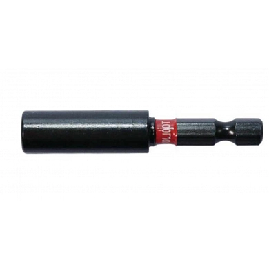 Держатель магнитный для бит 1/4" 60мм CRV + STAINLESS STEEL (HD-0465) H-D