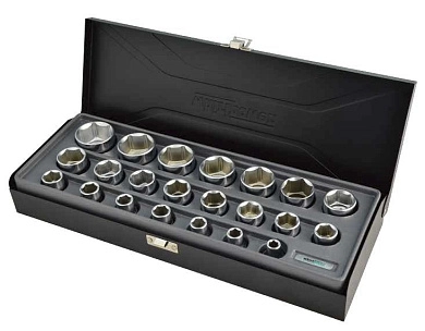 Набор головок 1/2" 8-34мм, 6гр., 22пр. (1614-SK09S) WHIRLPOWER