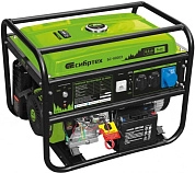 Генератор бензиновый БС-8000Э, 6,6 кВт, 230В, 4-х такт., 25 л, электростартер Сибртех