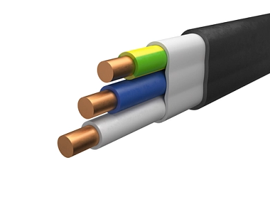 Кабель ВВГнг-LS 3х1,5 П(А) (БЕЛРОС.14227) БелРоскабель