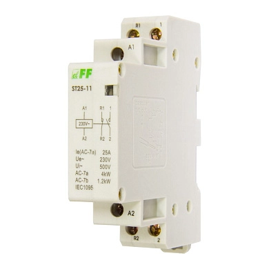 Контактор модульный ST25-11 (230В 25А 1NO 1NC IP20) EA13.001.002 Евроавтоматика ФиФ