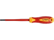 Отвертка " - ", диэлектр., SL4х100мм (YT-2817) YATO