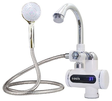 Водонагреватель электрический проточный (смеситель) EP-3 (3,0 кВт, 60°, 220В) OASIS