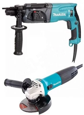 Набор: перфоратор HR 2470 + УШМ GA5030 MAKITA