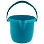 Ведро пластиковое 12л, круглое, бирюзовое (929575) Palisad фото3