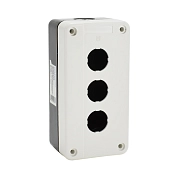 Корпус трехкнопочный XAL-B03 (IP65 белый пластик) 14109 PMA PC ETP