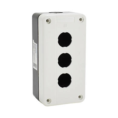Корпус трехкнопочный XAL-B03 (IP65 белый пластик) 14109 PMA PC ETP