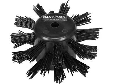 Щетка для чистки канализационных труб 10см (YT-24970) YATO