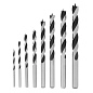 Набор сверл по дереву,3-4-5-6-7-8-9-10 мм, 8шт., цилиндр. хвостовик, пластиковый кейс (70282) MATRIX фото4