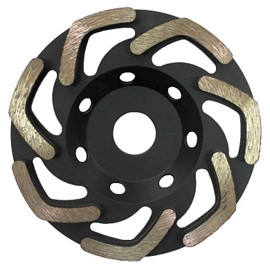 Чашка алмазная сегм. Бумеранг (125х7x22.23) Бетон Standart (WL0142-125/07) WALTE