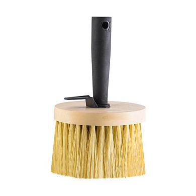 Кисть-макловица 120мм, круглая, иск. щетина, дерев. основание (0290-880012) HARDY