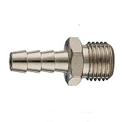 Штуцер пневматический наружная резьба 3/4" - "елочка" 8мм (HD-1392M) H-D