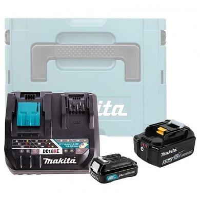Аккумулятор 18В 1х5.0 А/ч/10.8В 1х20 А/ч + ЗУ DC18RE MakPac (199024-2) MAKITA