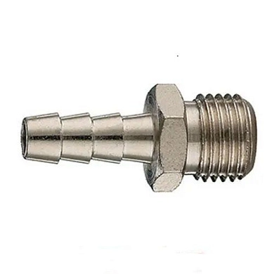 Штуцер пневматический наружная резьба 3/4" - "елочка" 8мм (HD-1392M) H-D