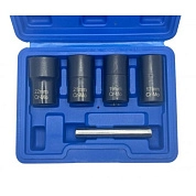 Головки под сорванные грани 17-22мм. 1/2" (набор 5пр.) 42CrMo (HD-06039) H-D