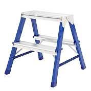 Лестница-стремянка стальн. двустор., 2 ступ, 430мм, слож.480х420х160мм, (97932) СИБРТЕХ