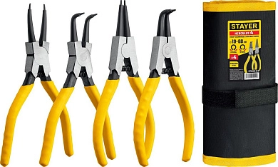 Набор съемников стопорных колец 160мм, 4шт. "HERCULES-4" (22830-H4) STAYER