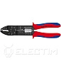 Пресс-клещи для резки и зачистки кабеля, 3 гнезда, 240мм (9722240) KNIPEX фото2