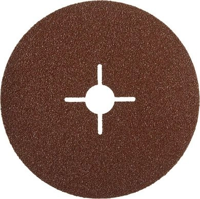 Круг шлифовальный фибровый 180х22 мм, P60, велкро осн., 5 шт. "ПРОФИ" (35585-180-060) ЗУБР