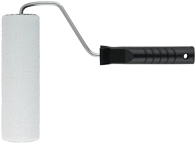 Валик велюровый 200мм/6мм, туба 50мм, ворс 4мм, белый (F_02573) КУРС