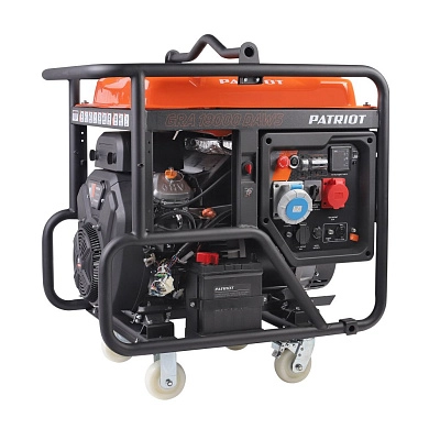 Генератор бенз GRA19000DAWS (19,0кВт 220/380В роз 1х400В(32А)1x230(16A)/(63A)1х12В) PATRIOT / EXPERT