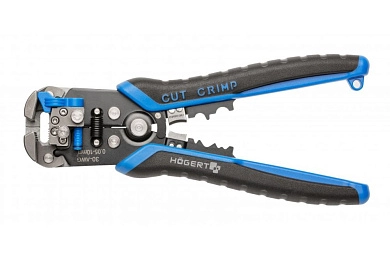 Клещи автоматические для проводов, 210 мм, 0.05-10.0 мм² (HT1P182) HOEGERT