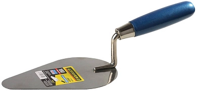 Кельма "PROFI", "овал", нержавеющее полотно, дер. рукоятка (0831-4) STAYER