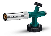 Горелка газовая на баллон, цельнометаллическая с пьезоподжигом, KG-1000 (55514) KRAFTOOL