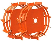 Грунтозацепы SKIPER ГР1.4 (диам.480 мм, с учётом зубьев 560 мм, эмаль). Пара, SKIPER