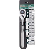 Набор головок с трещоткой 1/2" 10-24мм, 12пр. (RF-012-5 MSA) Rock Force