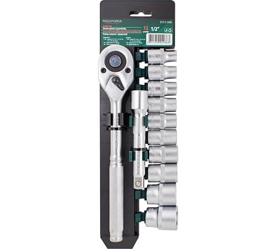 Набор головок с трещоткой 1/2" 10-24мм, 12пр. (RF-012-5 MSA) Rock Force