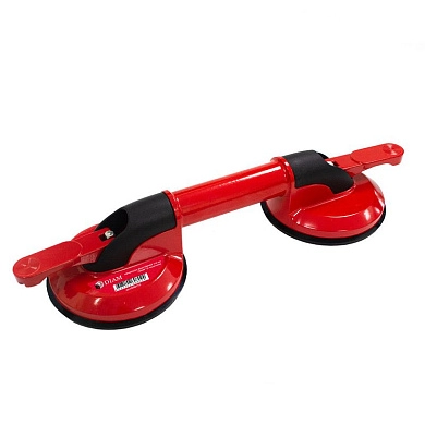 Присоска вакуумная 115 мм (2-чашечная), грузоподъемность 80 кг (600115) DIAM