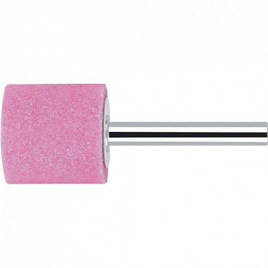 Шарошка абразивная (дерево,металл,стекло,пластик), цилиндр, 32x32мм, хв.6мм, F46, 3шт (76016) MATRIX