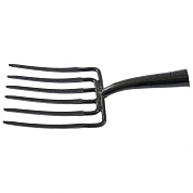 Вилы 6-х рогие, копальные, 195х220 мм, кованые, без черенка, АРТИ (63839)