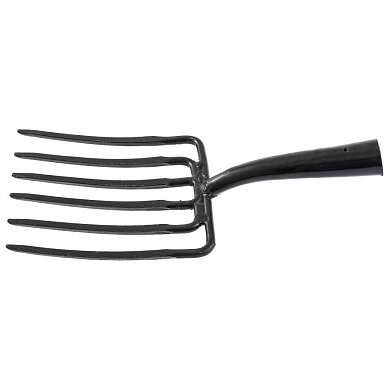 Вилы 6-х рогие, копальные, 195х220 мм, кованые, без черенка, АРТИ (63839)