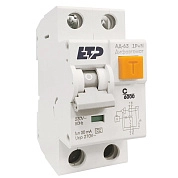 Автомат дифференциальный АД-63 (230В 1P+N 10A/30мА (C) 6кА) 19052 ETP