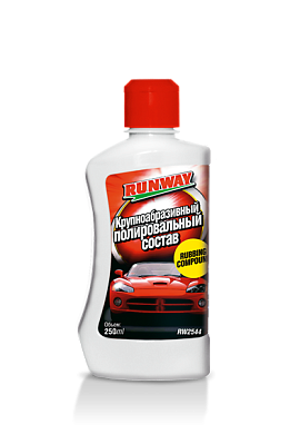 Состав крупноабразивный полировальный 250мл (RW2544) RUNWAY